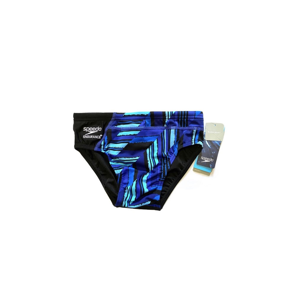 NWT Speedo Endurance+ Angles Swim Brief
